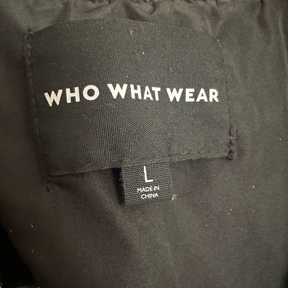 WHO WHAT WEAR FLORAL BOMBER JACKET - Picture 3 of 3